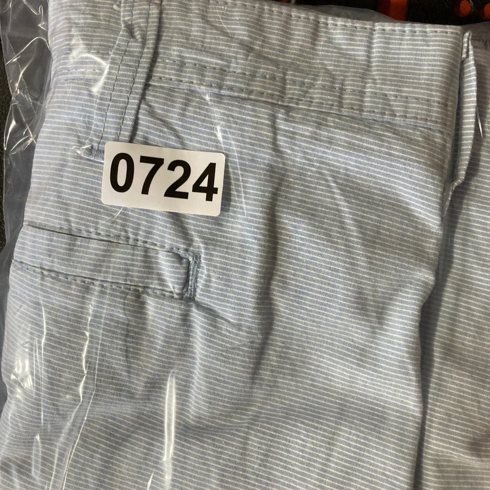 U.S. Polo Assn. Men's Shorts Blue White Striped Casual Chino Style‎ Size 42